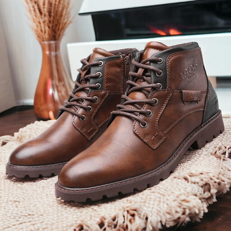 Hermann - Men’s Classic Leather Ankle Boots