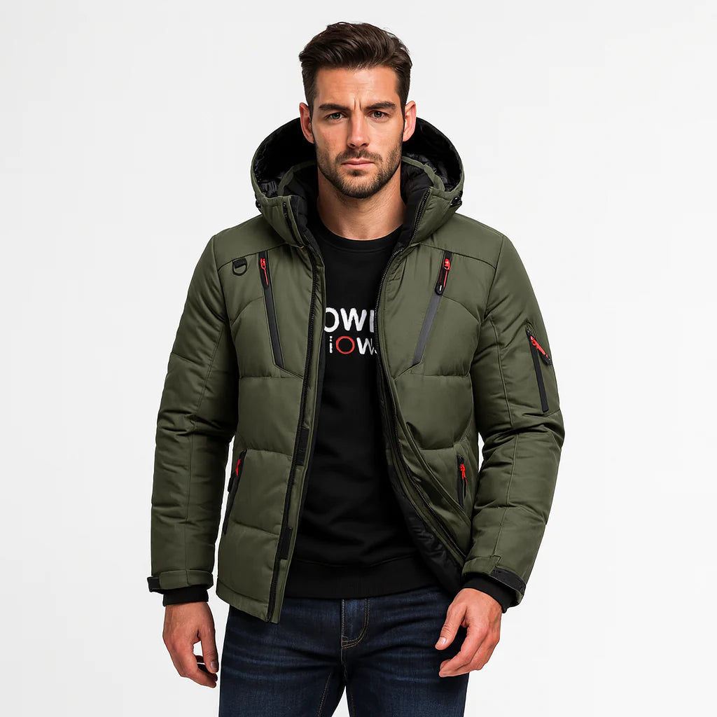 Adam - Men’s Waterproof Fleece Parka Jacket