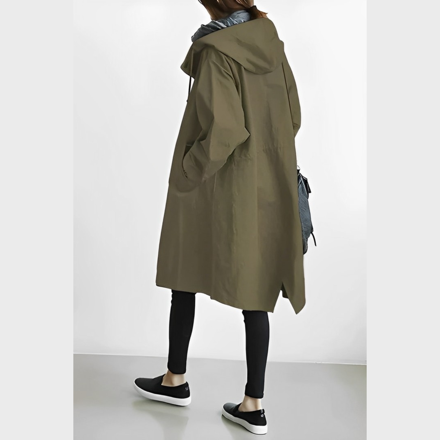Ayrin - Women’s Long Hooded Windbreaker Jacket