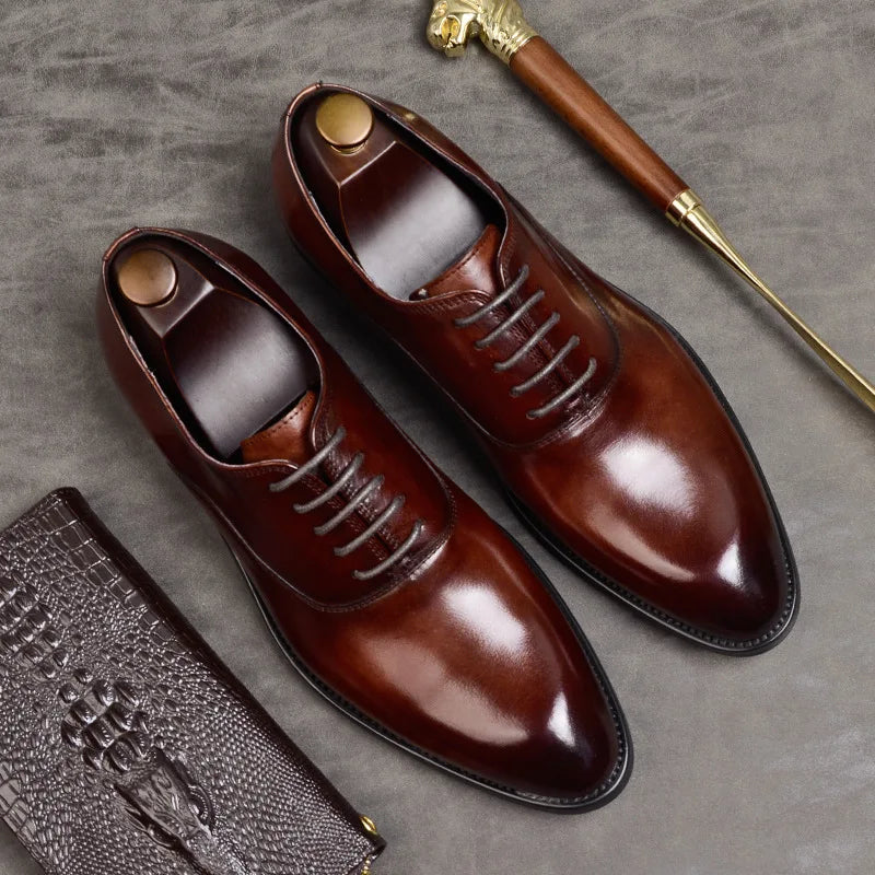 Holger - Men’s Orthopaedic Leather Oxford Shoes