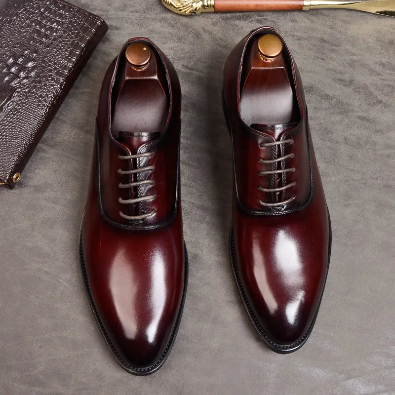 Holger - Men’s Orthopaedic Leather Oxford Shoes