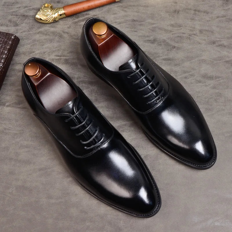 Holger - Men’s Orthopaedic Leather Oxford Shoes