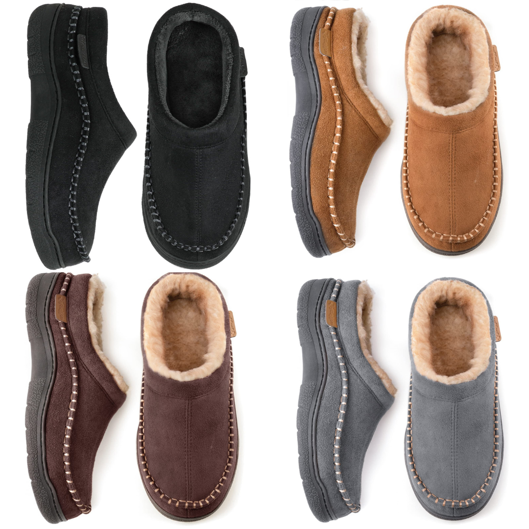 Archie - Men’s Soft Slip-On Slippersv