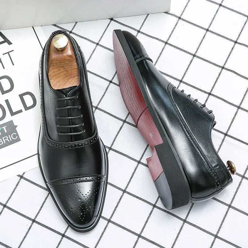 Alan - Oxford Royal Brogue Shoes Wedding Chique