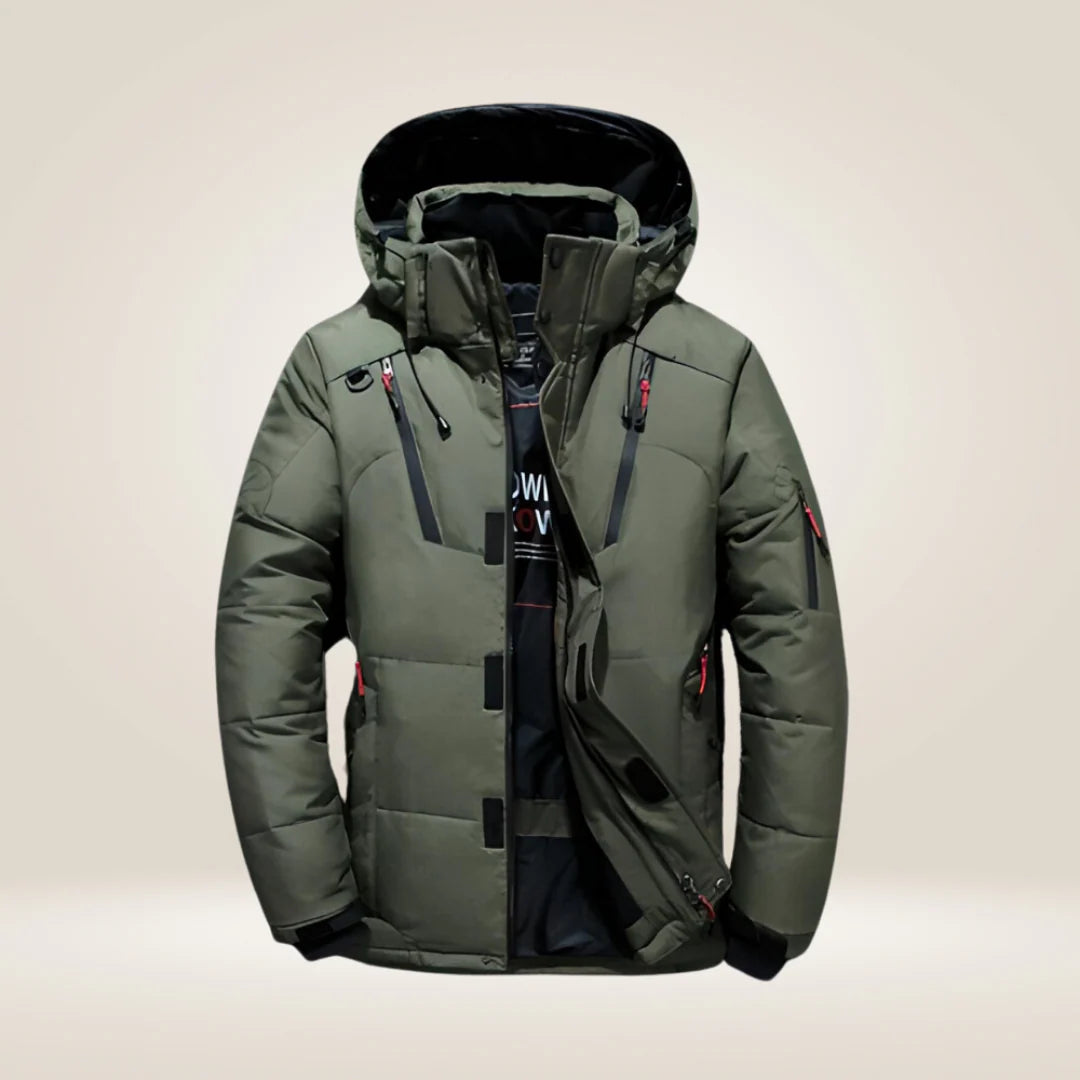 Adam - Men’s Waterproof Fleece Parka Jacket
