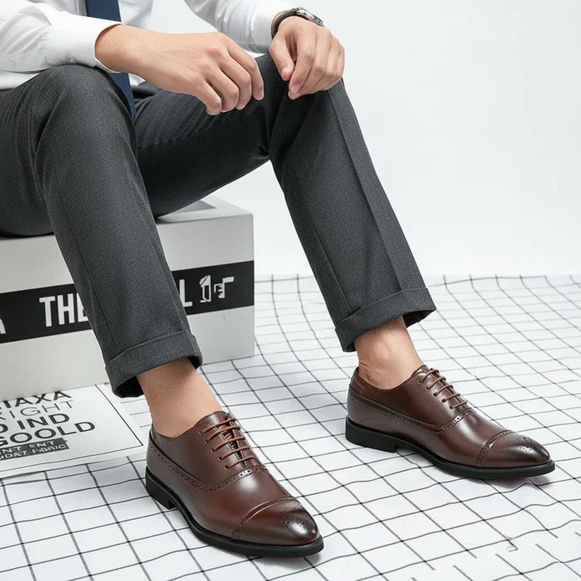 Alan - Oxford Royal Brogue Shoes Wedding Chique