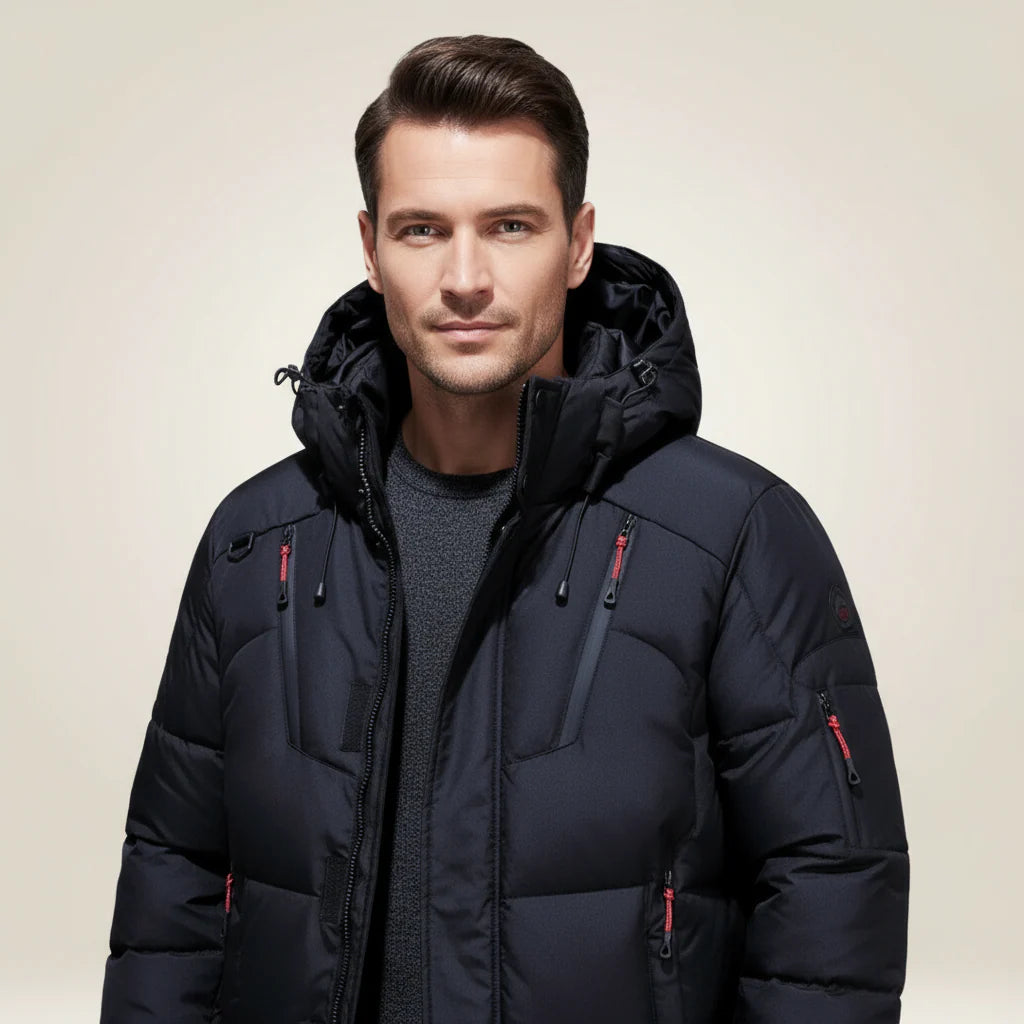 Adam - Men’s Waterproof Fleece Parka Jacket
