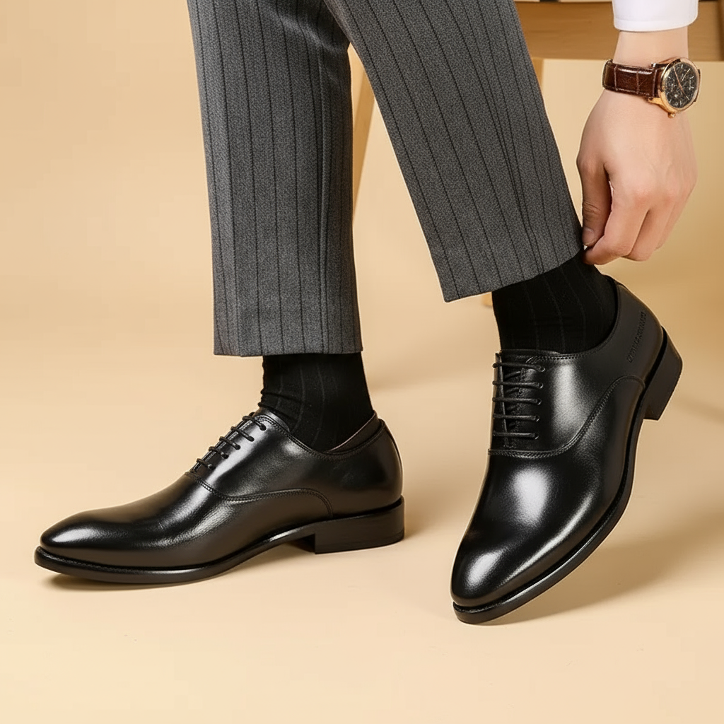 Holger - Men’s Orthopaedic Leather Oxford Shoes