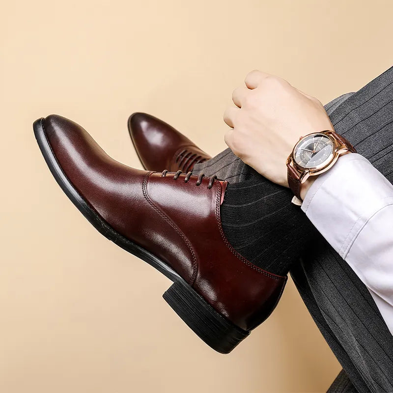 Holger - Men’s Orthopaedic Leather Oxford Shoes