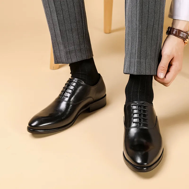 Holger - Men’s Orthopaedic Leather Oxford Shoes