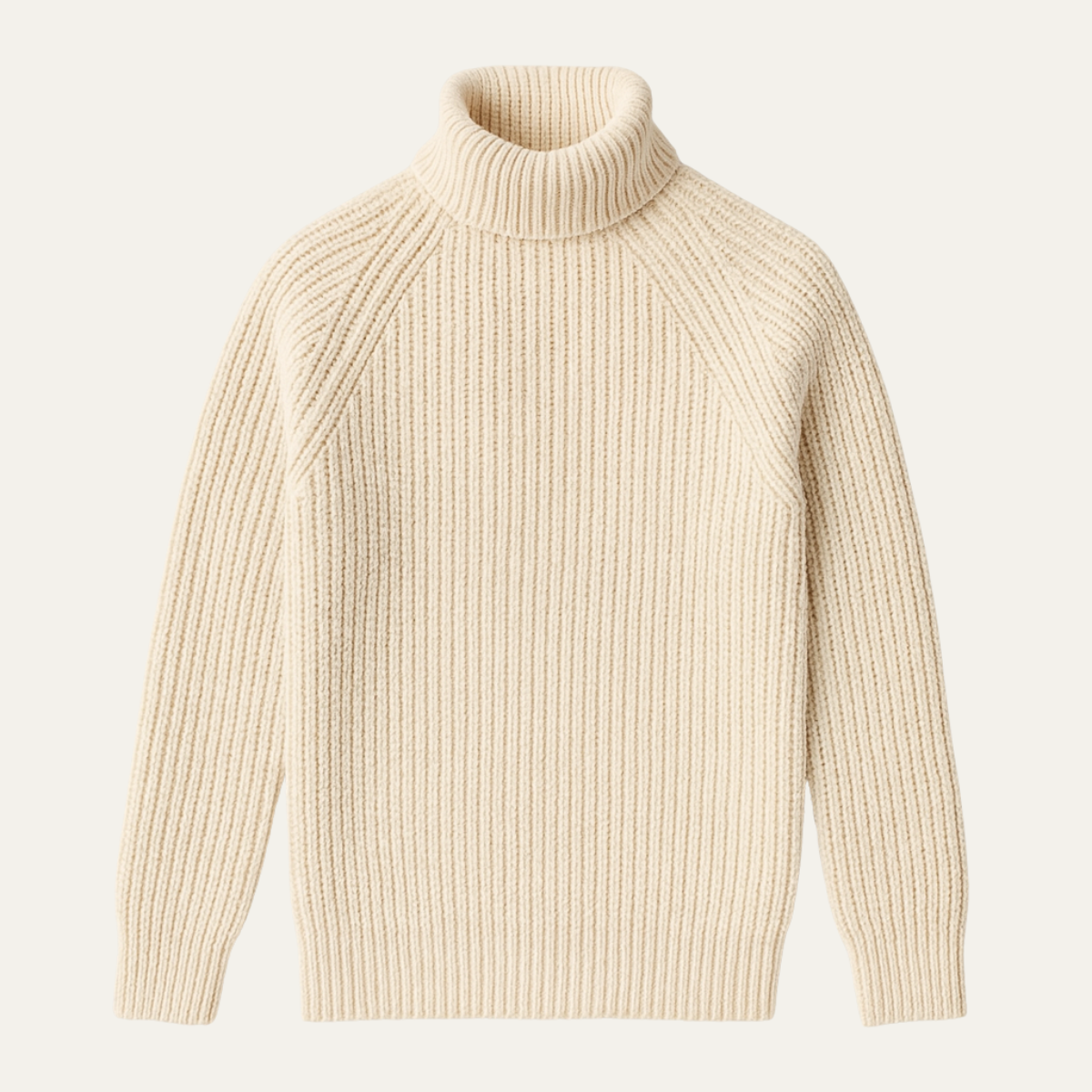 Jonas - Men’s Chunky Wool Turtleneck Jumper