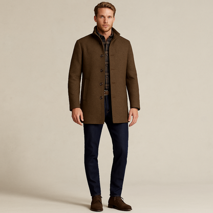 Bernard - Men’s Classic Wool Winter Overcoat