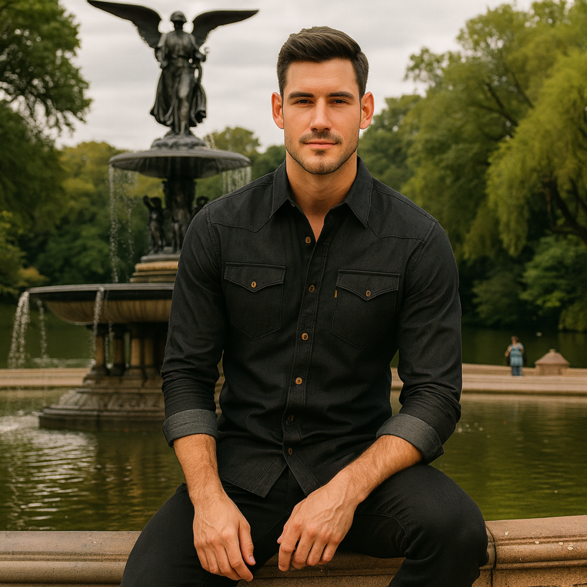 Baxter - Men’s Classic Denim Shirt