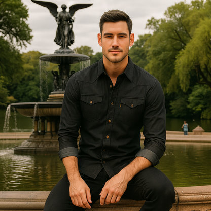 Baxter - Men’s Classic Denim Shirt
