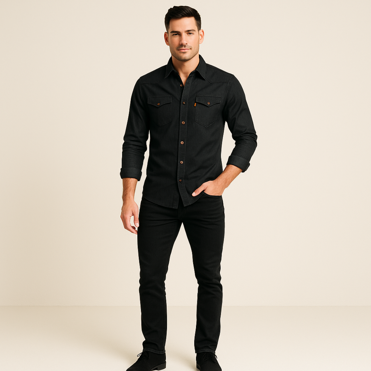 Baxter - Men’s Classic Denim Shirt