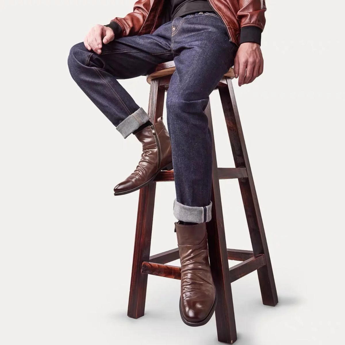 Bruce - Men’s Handmade Luxury Leather Chelsea Boots