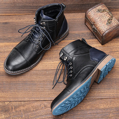 Brandon - Men’s Vintage Leather Ankle Boots