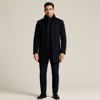 Bernard - Men’s Classic Wool Winter Overcoat