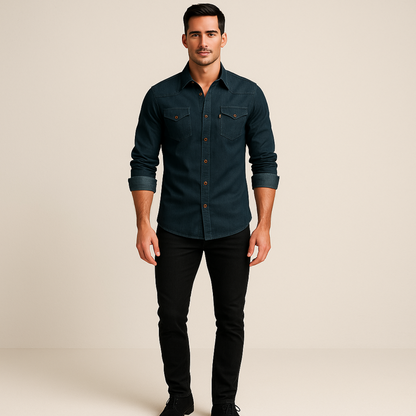 Baxter - Men’s Classic Denim Shirt