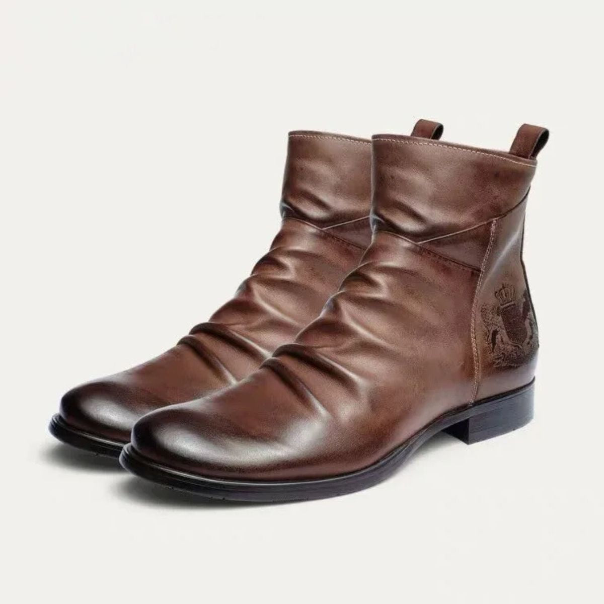 Bruce - Men’s Handmade Luxury Leather Chelsea Boots