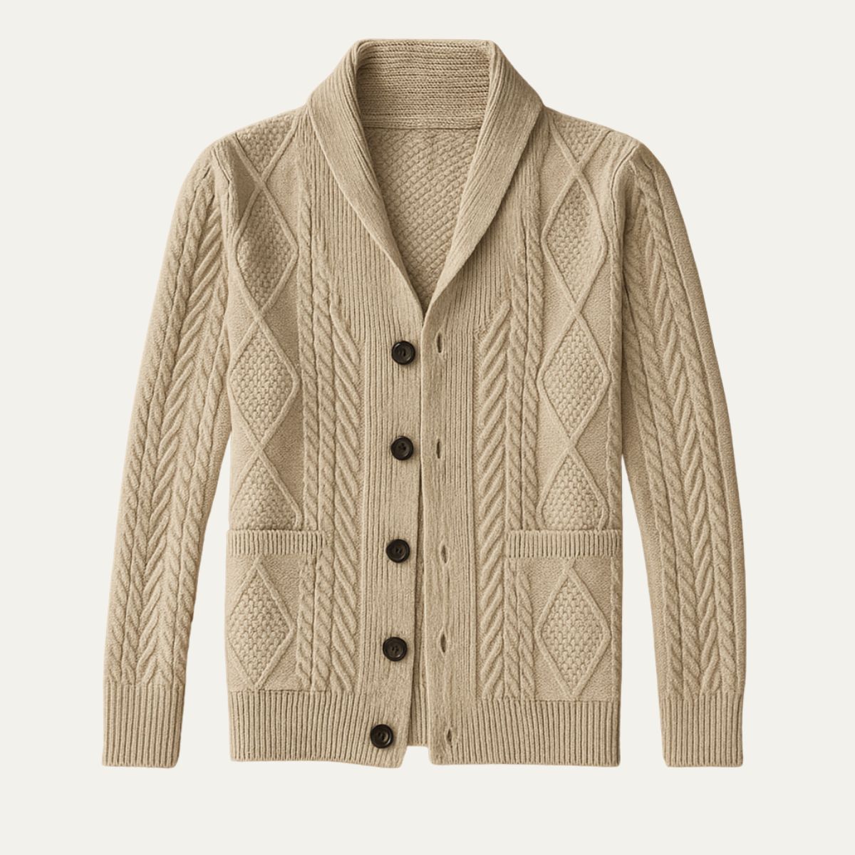 Ben - Men’s Winchester Cashmere Cardigan