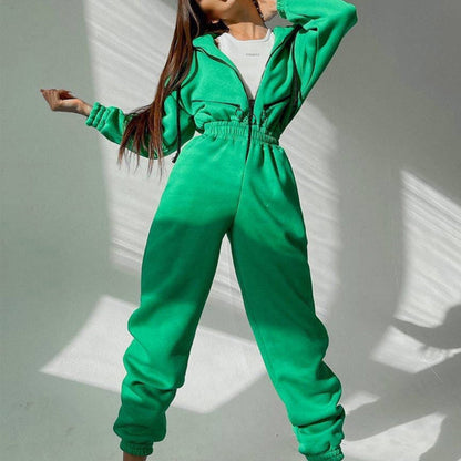 Casual Two-Piece Hoodie Set