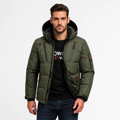 Adam - Men’s Waterproof Fleece Parka Jacket
