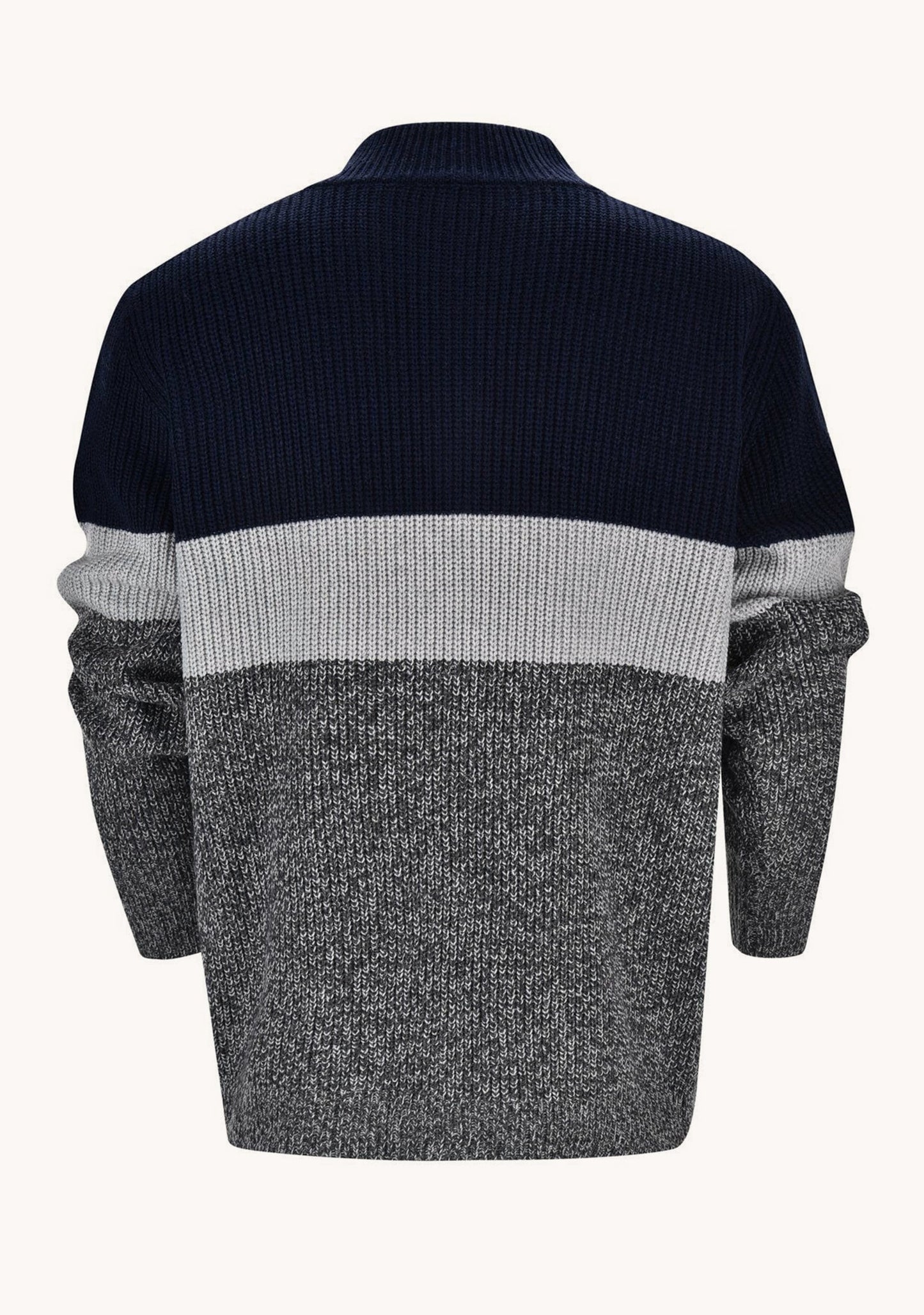 Colin - Men’s Colour Block Knitted Jumper