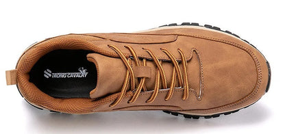 Benjamin - Men’s Orthopaedic Leather Trainers