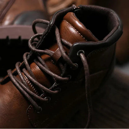 Hermann - Men’s Classic Leather Ankle Boots