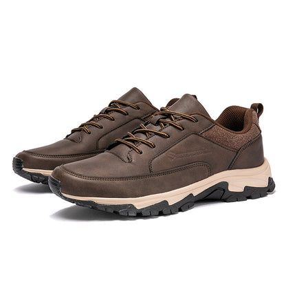 Benjamin - Men’s Orthopaedic Leather Trainers