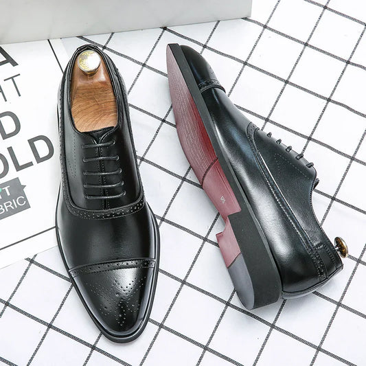 Alan - Oxford Royal Brogue Shoes Wedding Chique