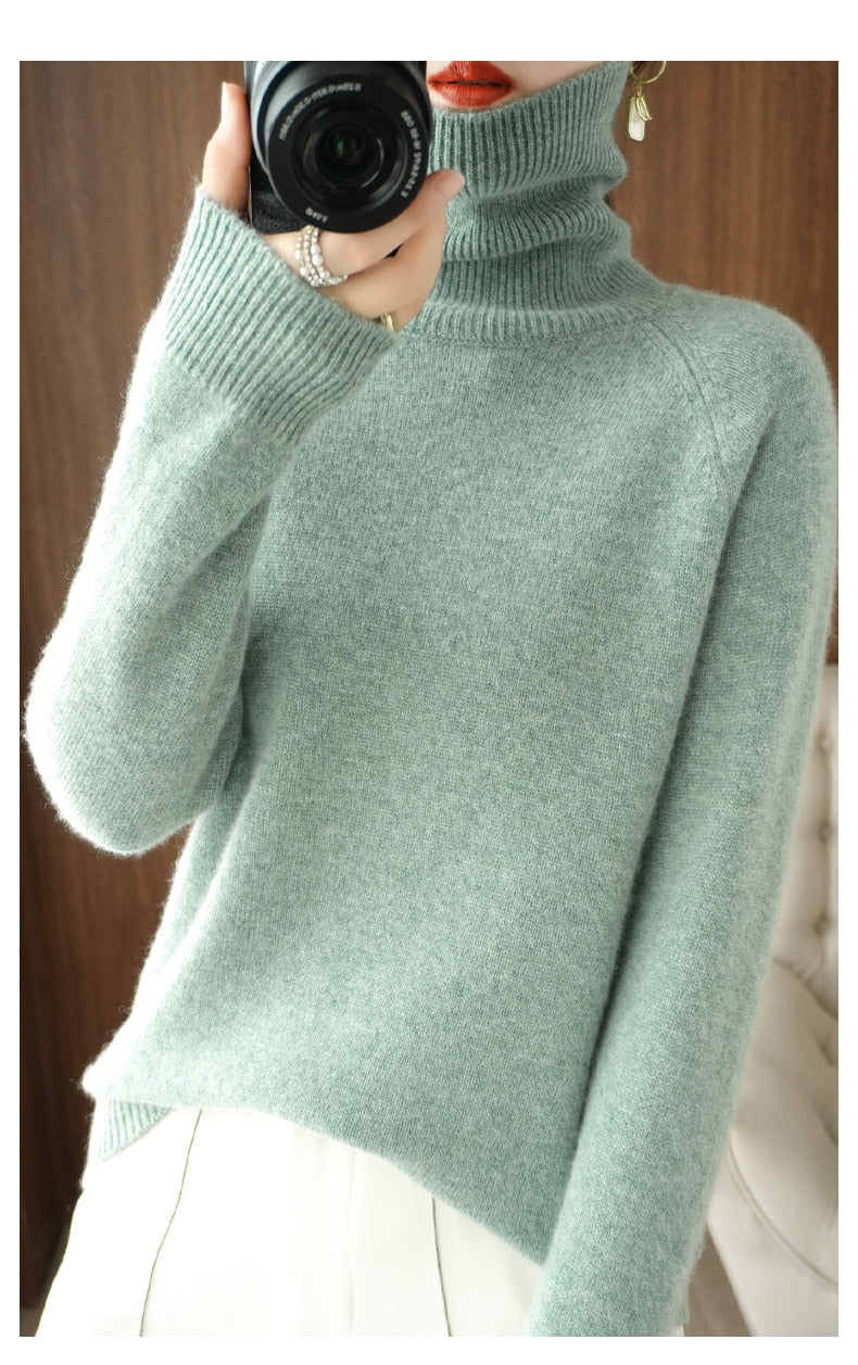 Aylana - Women’s SoftWarm Cashmere Knit Jumper