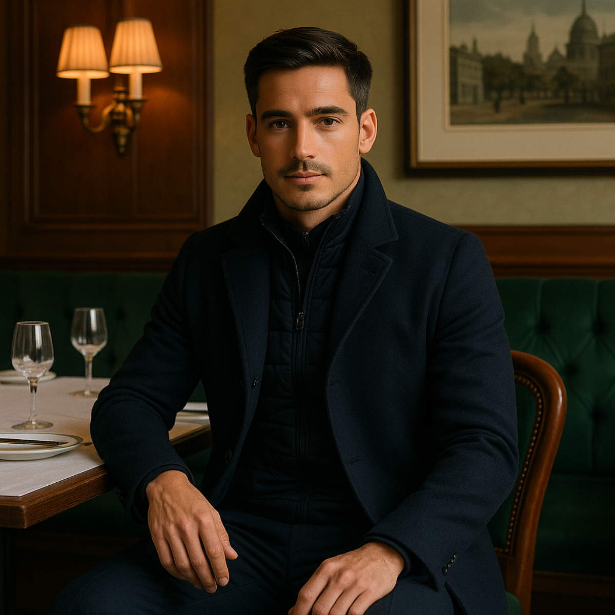 Bernard - Men’s Classic Wool Winter Overcoat