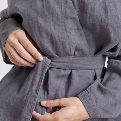 Cotton Linen Pajama Set
