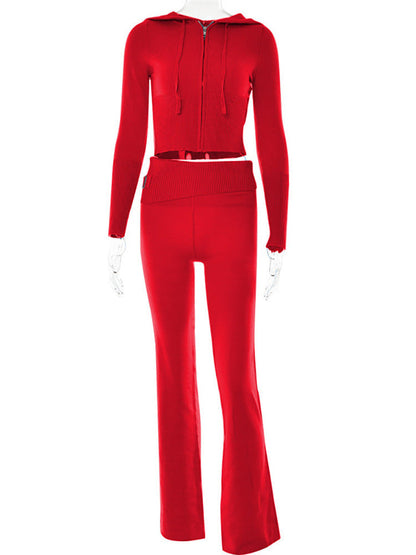 Hoodie Suit Women Set