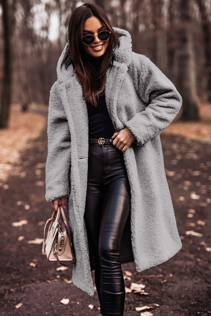 Plush Teddy Winter Coat