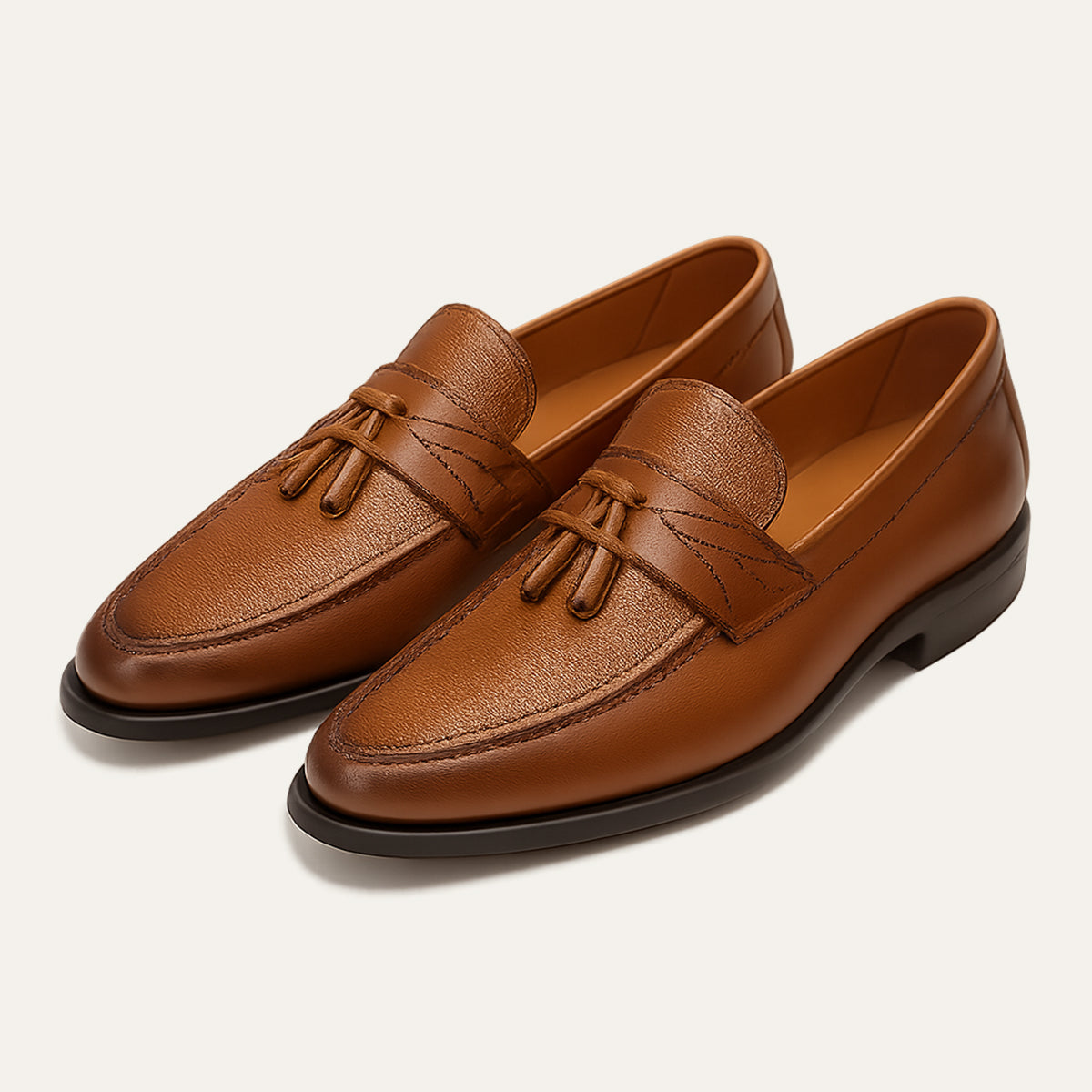Josef - Men’s Formal Leather Tassel Loafers