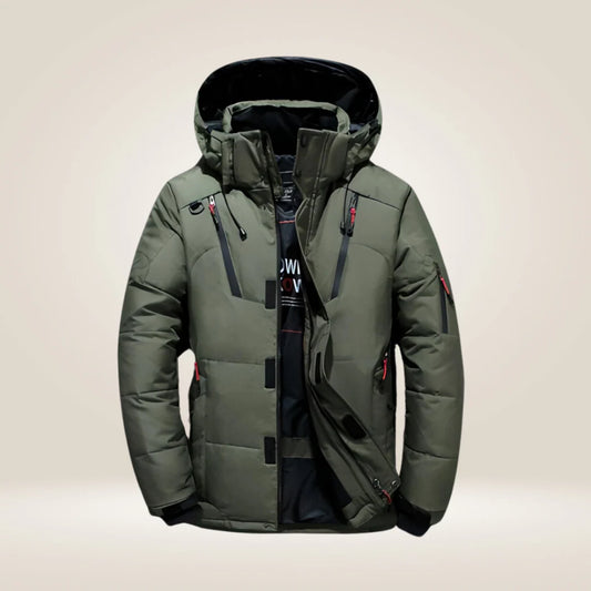 Adam - Men’s Waterproof Fleece Parka Jacket