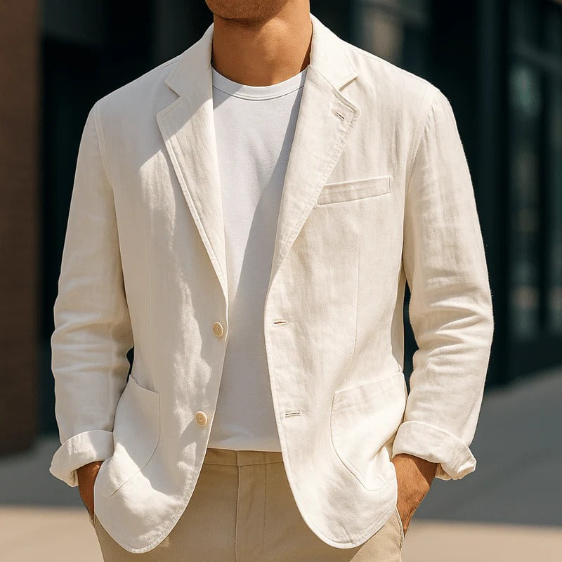 Bryan - Men’s Linen Summer Wedding Blazer