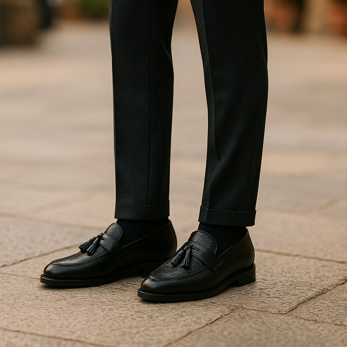 Josef - Men’s Formal Leather Tassel Loafers