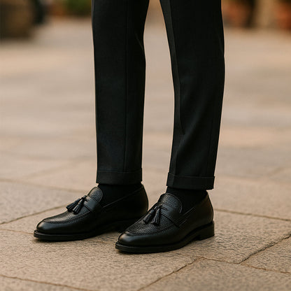 Josef - Men’s Formal Leather Tassel Loafers