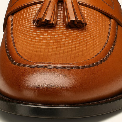 Josef - Men’s Formal Leather Tassel Loafers