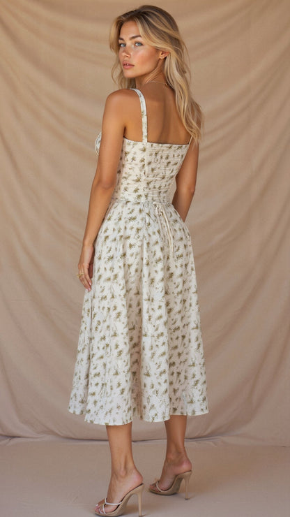 Caitlin - Women’s Elegant Waist Dress