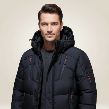 Adam - Men’s Waterproof Fleece Parka Jacket