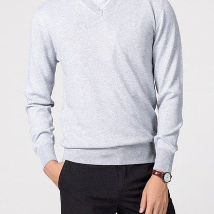 Anthony - Men’s Cashmere V-Neck Sweater