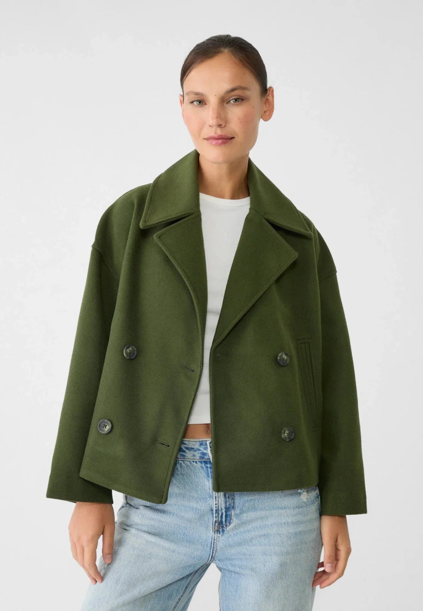 Clara - Women’s Double-Breasted Jacket