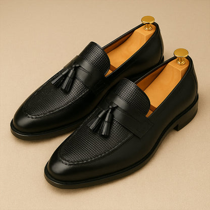 Josef - Men’s Formal Leather Tassel Loafers